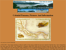 Tablet Screenshot of colonialpanama.com